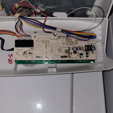 Dryer control panel repair